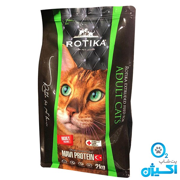 غذای خشک گربه بالغ روتیکا 2 کیلوگرمی