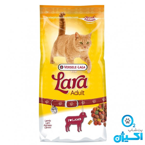 غذای خشک لارا گربه با طعم بره 10 کیلوگرمی